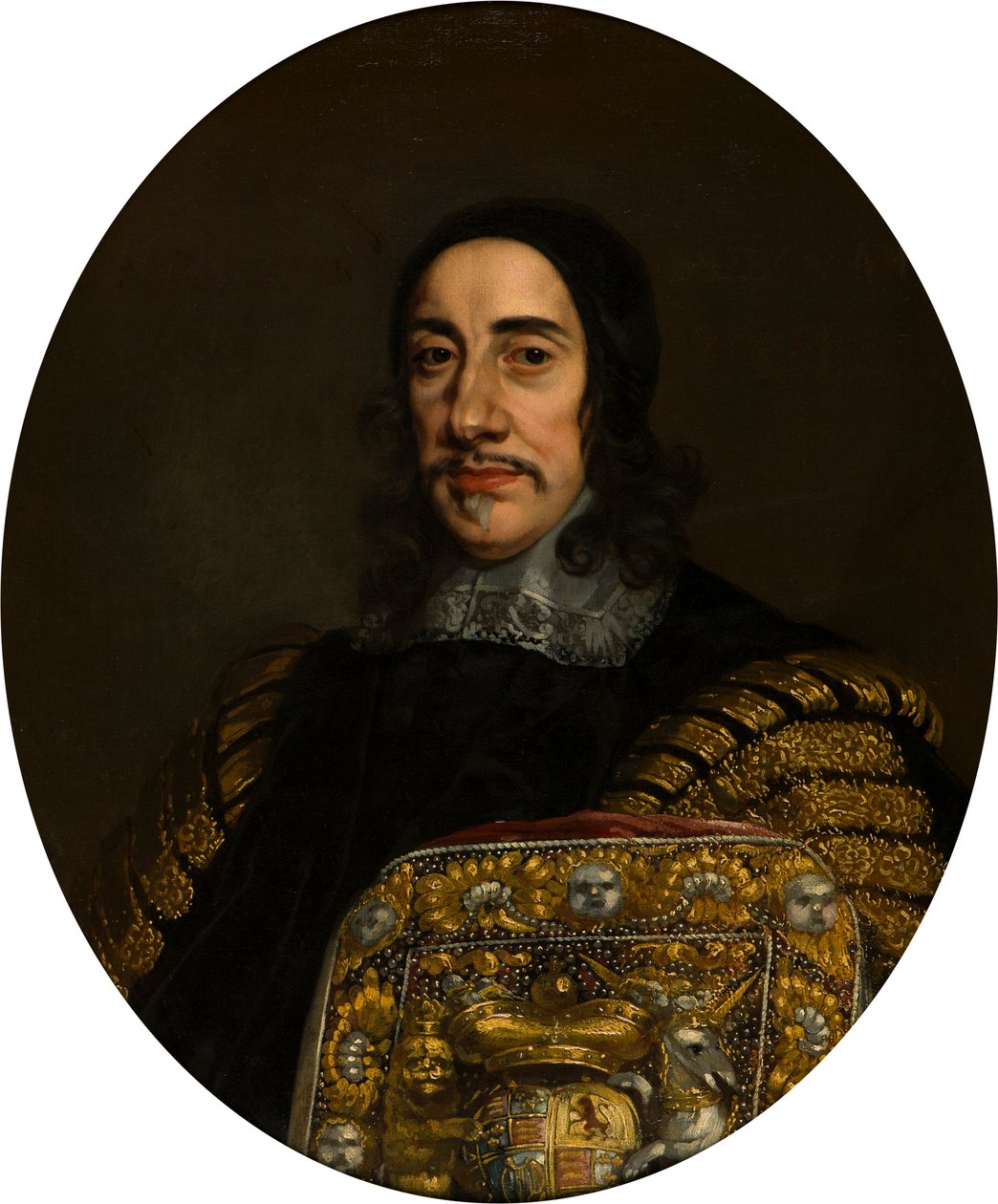 Portrét sira Orlanda Bridgemana 1st Bt. Jako Lord Keeper of the Great Seal, c.1664-74 (olej na plátně) od Pieter Borsseler