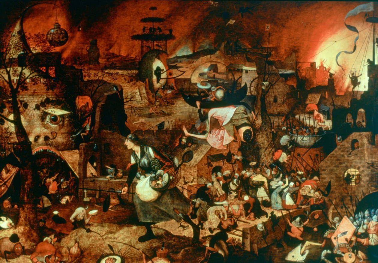 Dulle Griet Mad Meg, c1562 od Pieter Bruegel the Elder