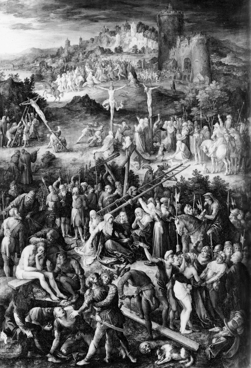 Golgota, 1604 od Pieter Bruegel the Elder