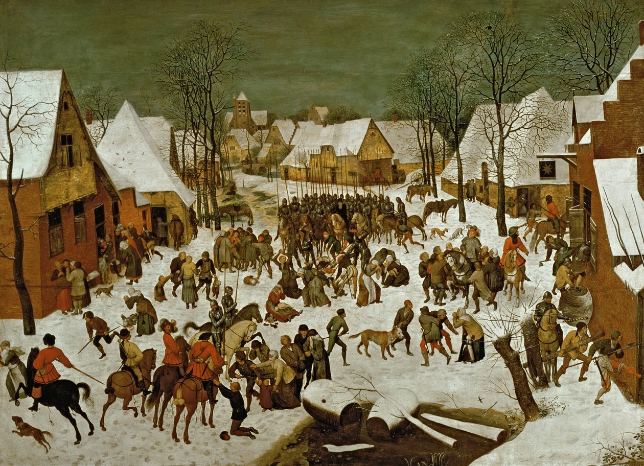 Masakr neviňátek, 1565-66 od Pieter Bruegel the Elder