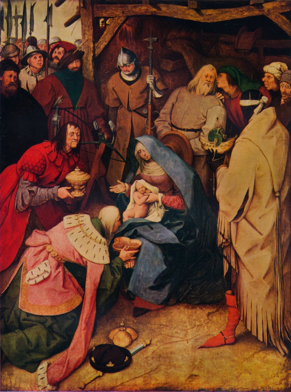 Klanění králů, 1564, 1937 od Pieter Bruegel the Elder