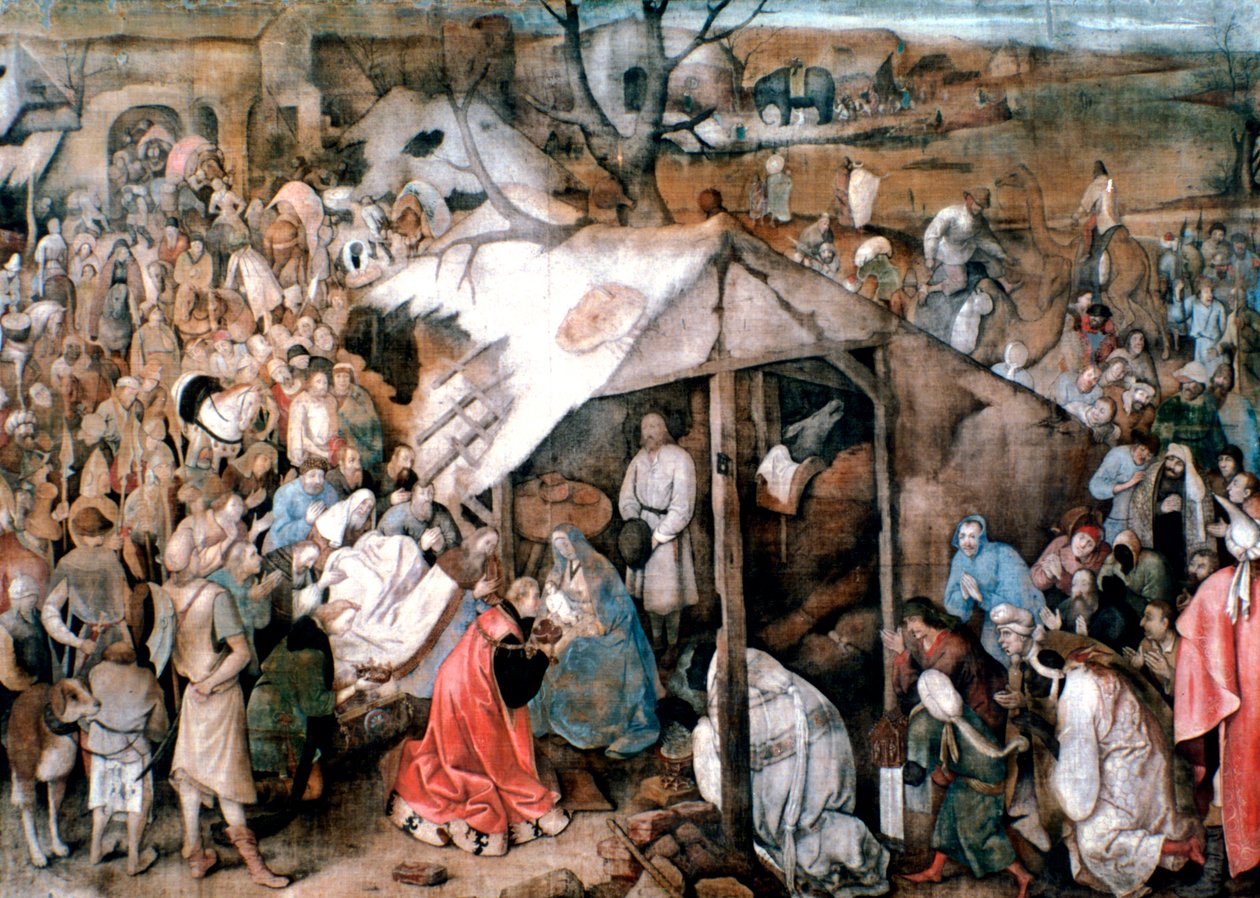 Klanění králů, c1556-1562 od Pieter Bruegel the Elder