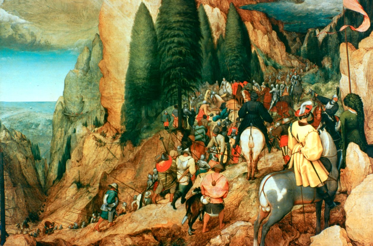 Obrácení svatého Pavla, 1567 od Pieter Bruegel the Elder