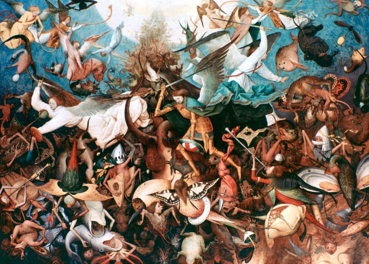 Pád rebelských andělů, 1562 od Pieter Bruegel the Elder