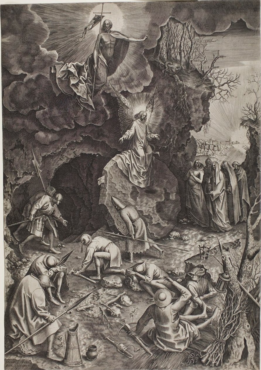 Vzkříšení od Pieter Bruegel the Elder