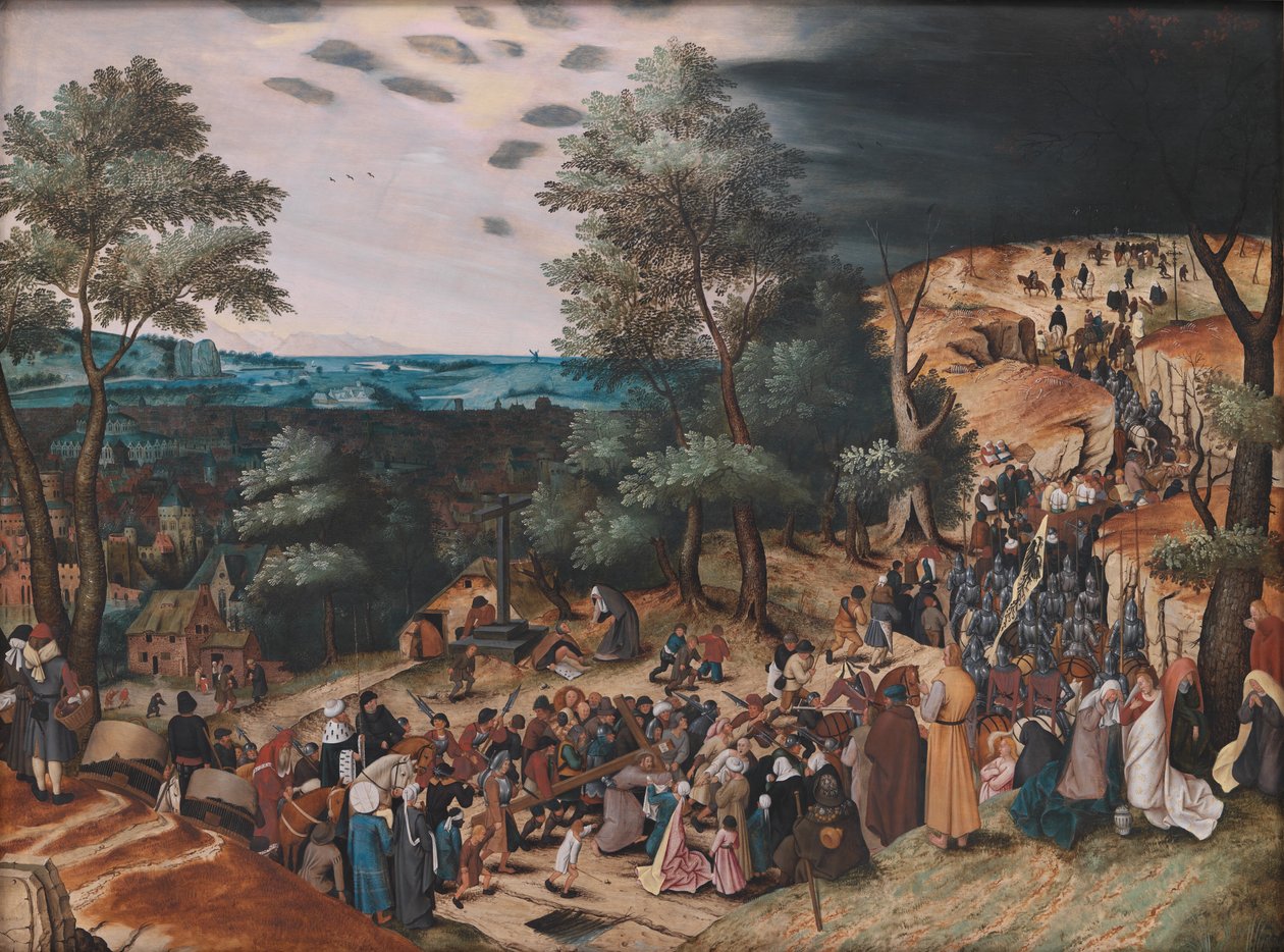 Kristus na cestě na Kalvárii od Pieter Brueghel d.Y.