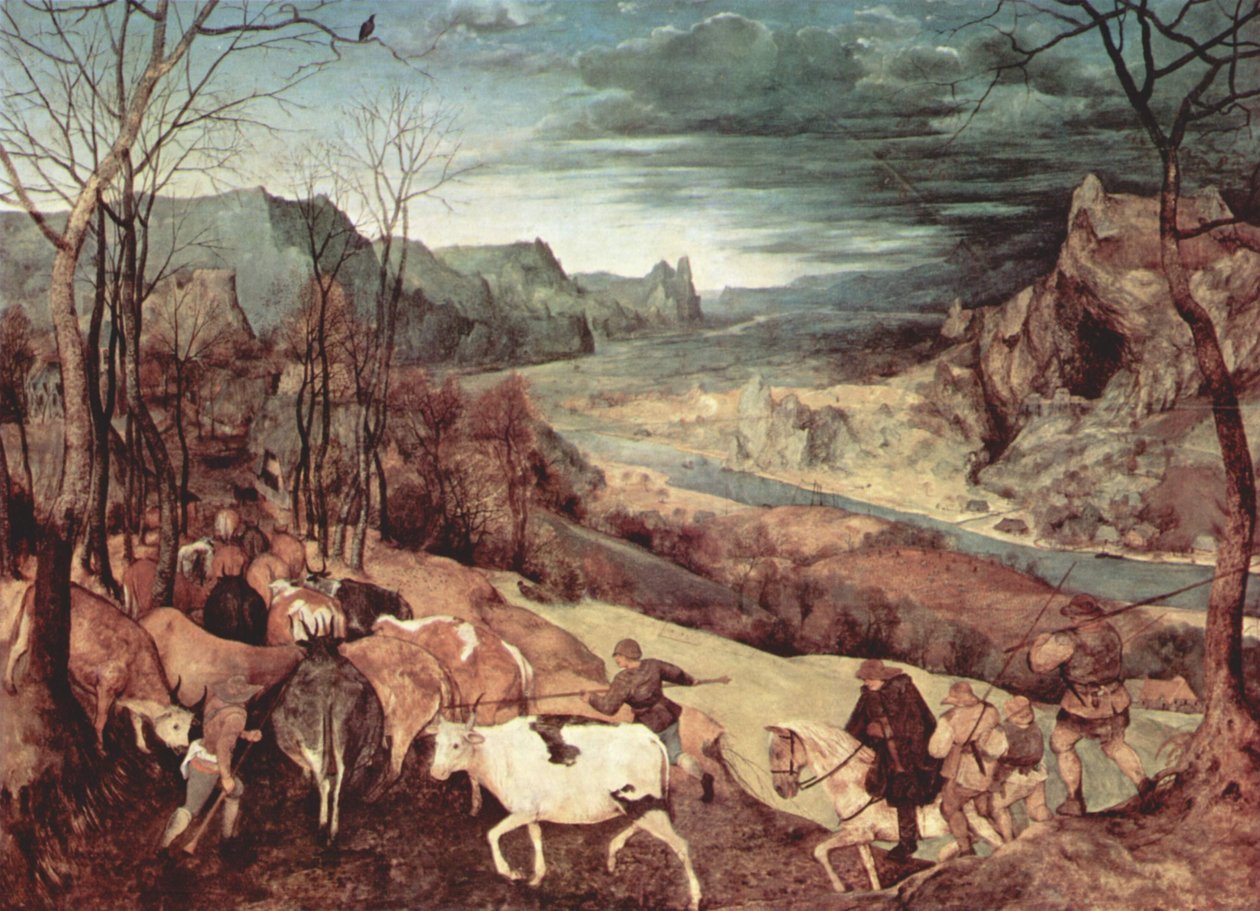 Nizozemština: Návrat stáda





 (Podzim ) od Pieter Brueghel the Elder