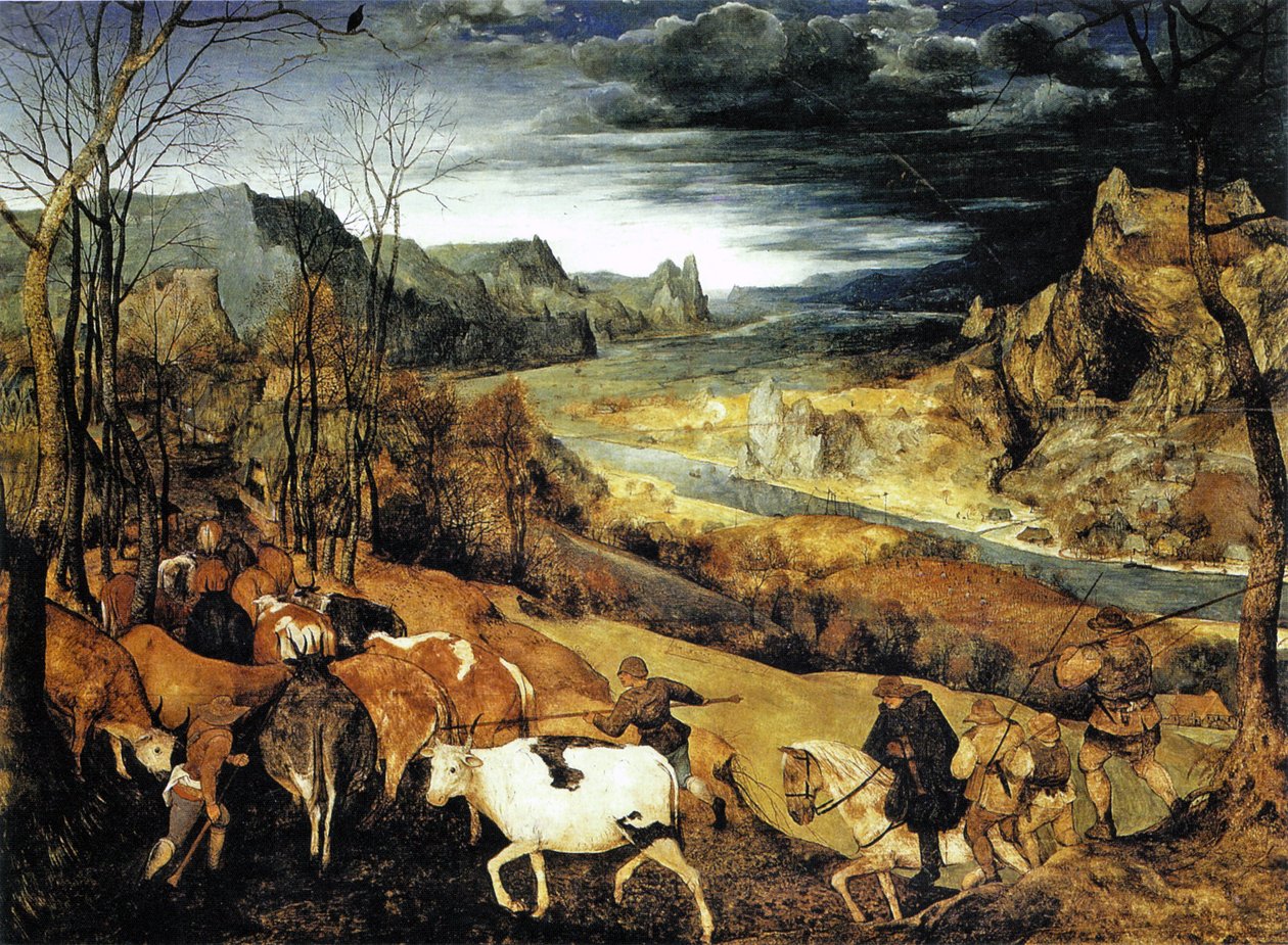 Nizozemština: Návrat stáda





 (Podzim ) od Pieter Brueghel the Elder