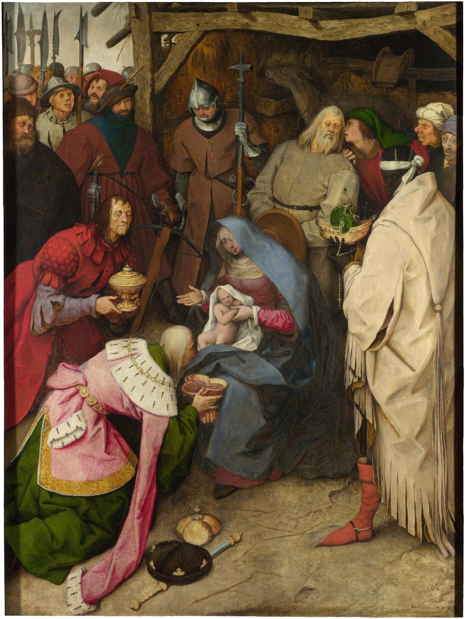 Klanění králů od Pieter Brueghel the Elder