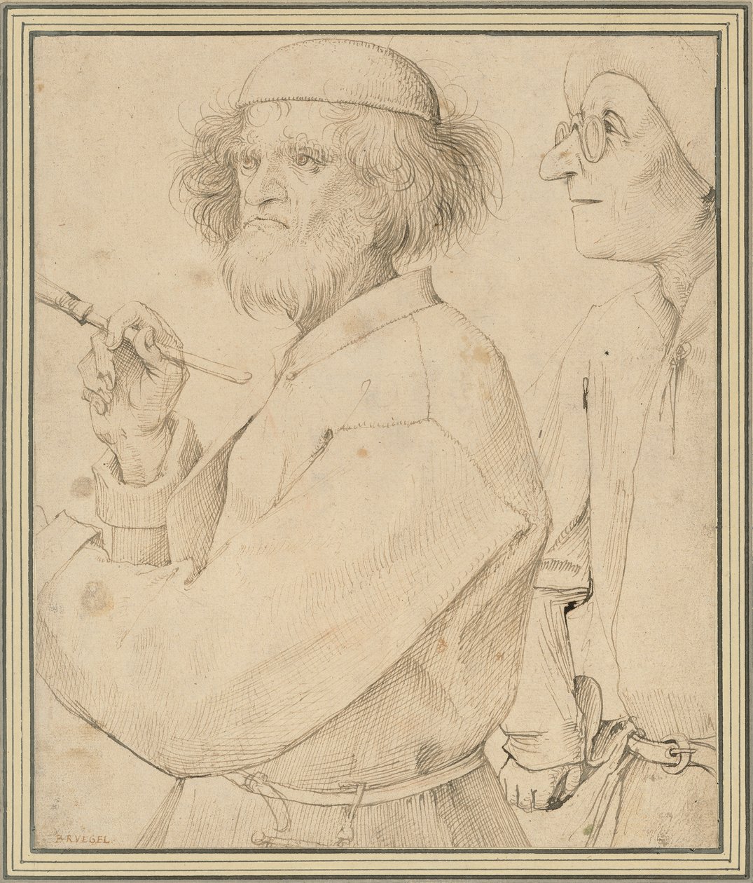 Malíř a kupující od Pieter Brueghel the Elder