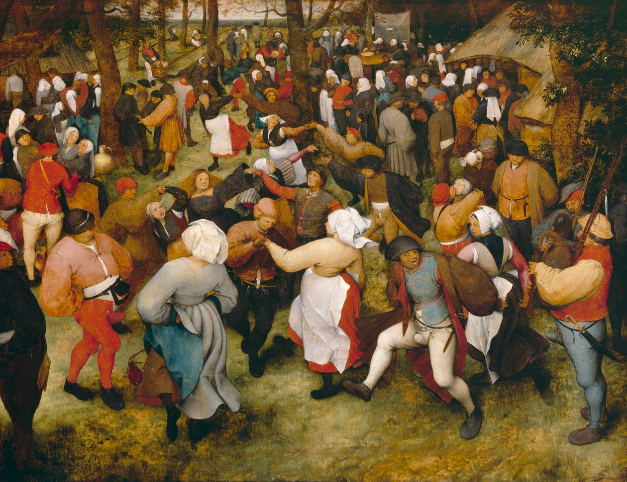 Svatební tanec od Pieter Brueghel the Elder