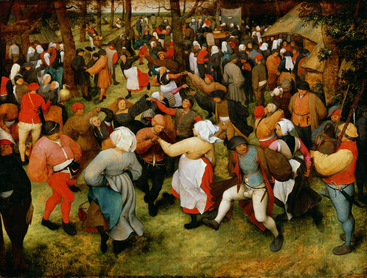 Svatební tanec od Pieter Brueghel the Elder