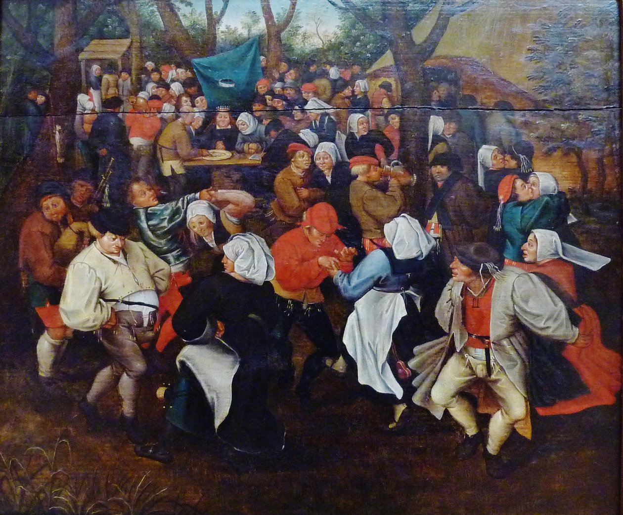 Francouzština:  La Danse de noce Svatební tanec od Pieter Brueghel the Younger