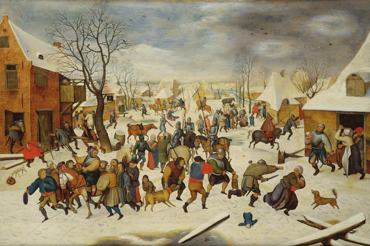 Masakr neviňátek (není totéž co 10020) od Pieter Brueghel the Younger