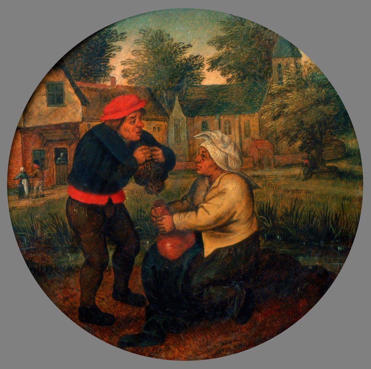Neidentifikované vlámské přísloví, konec 16. začátek 17. století od Pieter Brueghel the Younger