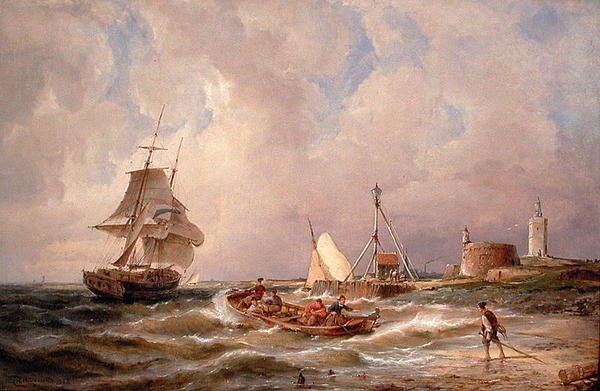 Handingen, Holandsko od Pieter Christiaan Cornelis Dommelshuizen
