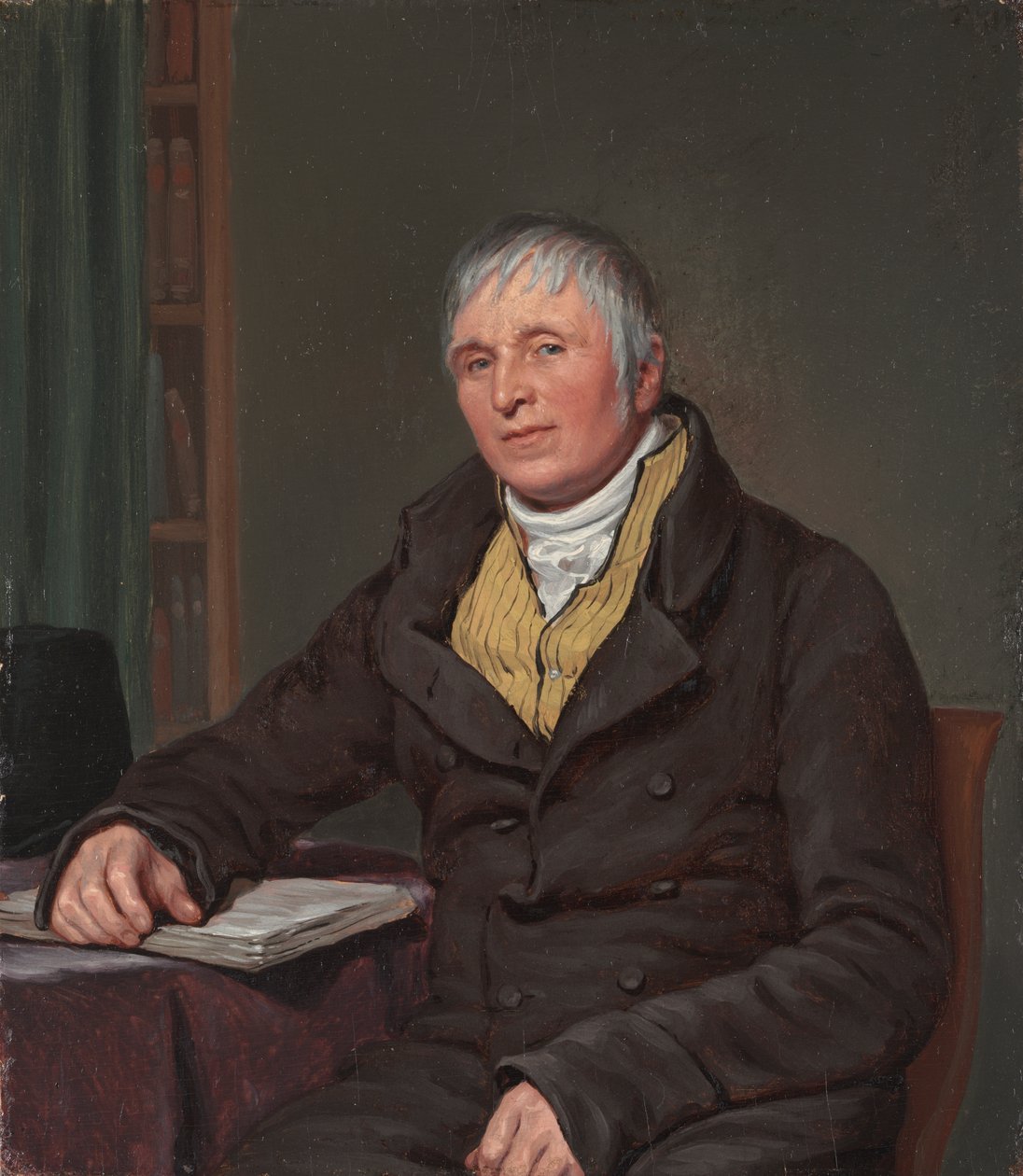Charles Thompson, asi 1818 (olej na dřevěné desce) od Pieter Christoffel Wonder