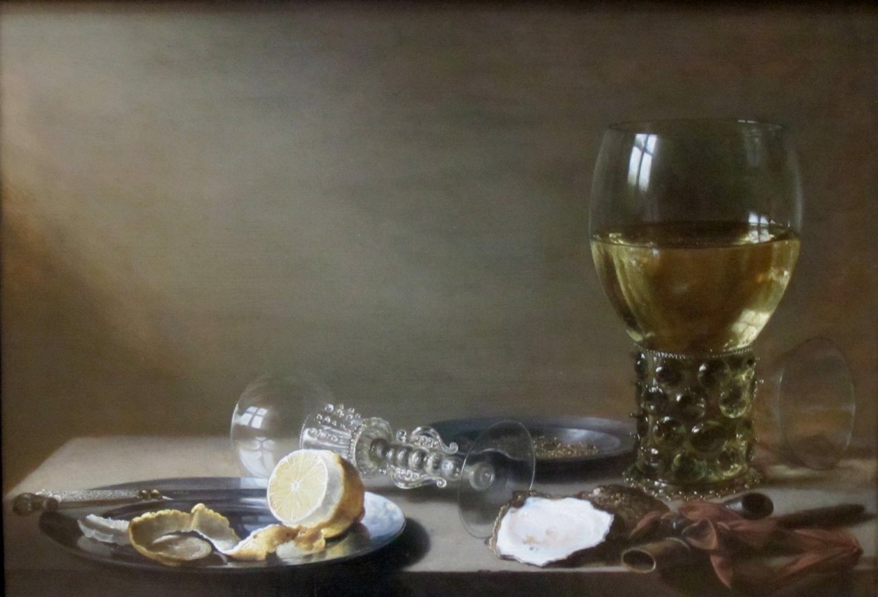 Kus na banket od Pieter Claesz