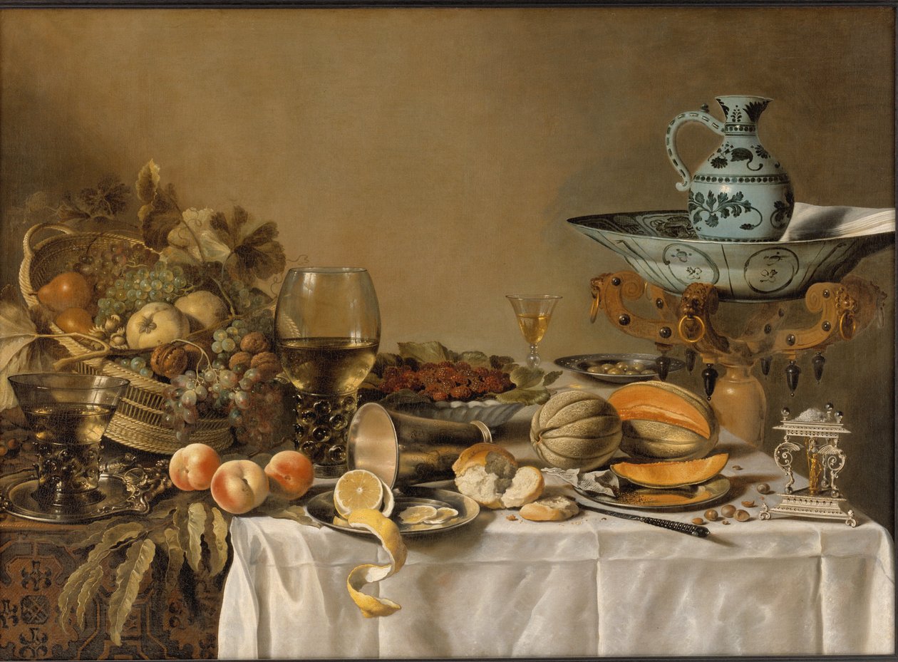 Stálý život od Pieter Claesz