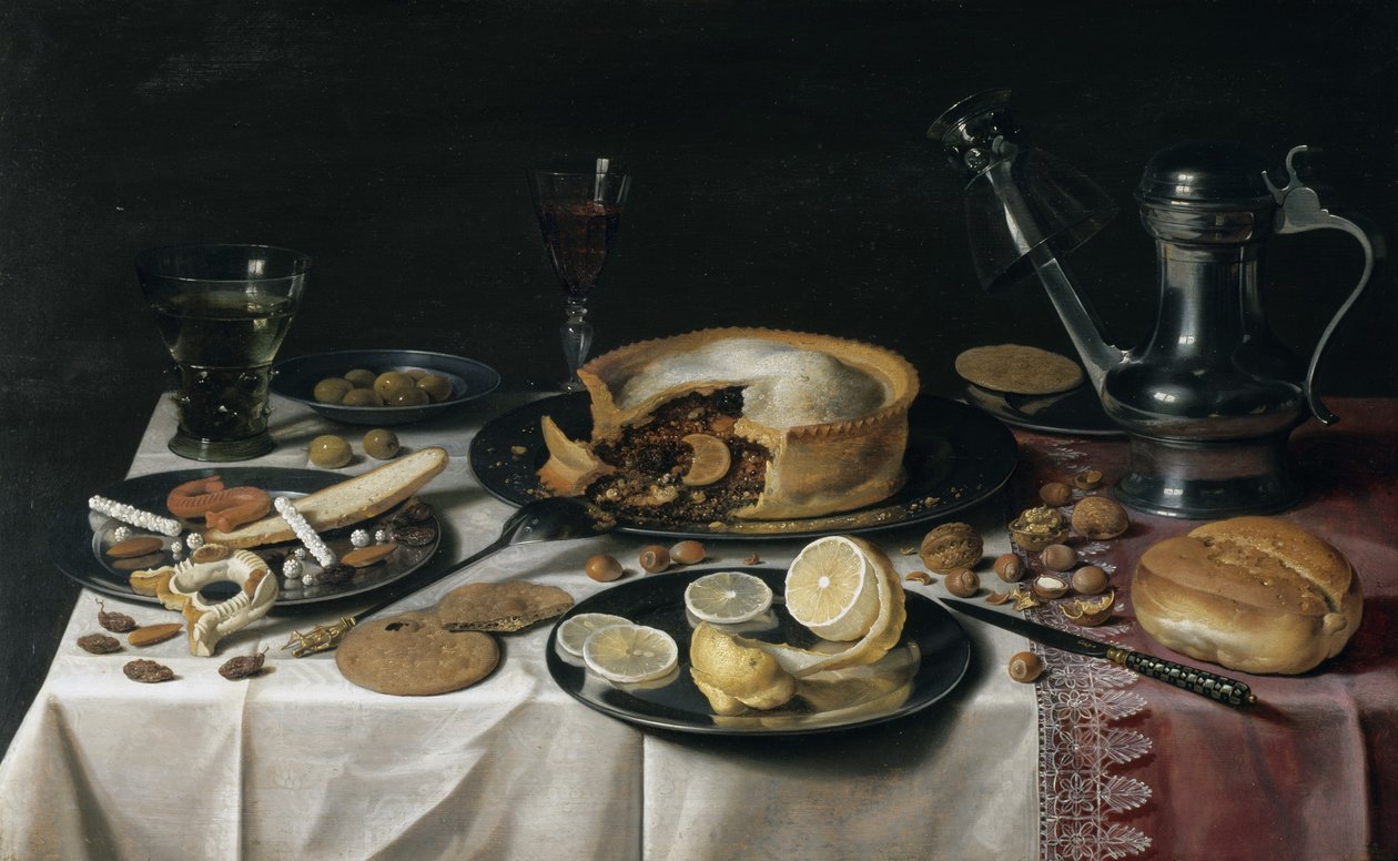 Zátiší, 1625-30 od Pieter Claesz