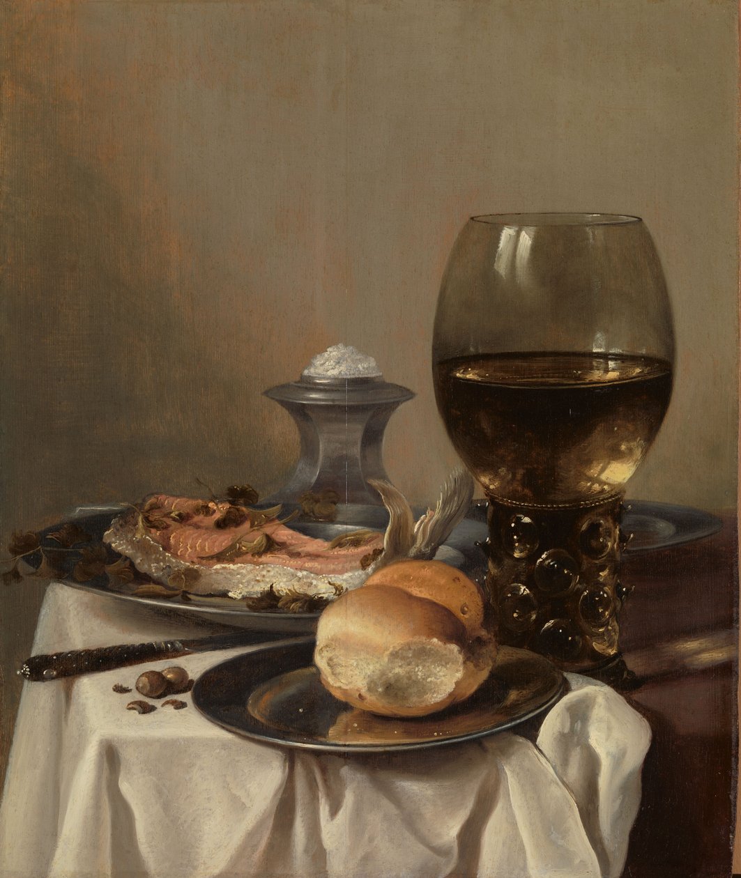 Zátiší se solí od Pieter Claesz