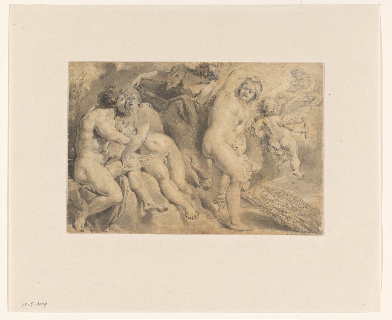 Ixion Oklamaný Zeusem a Hérou Ixion obejme oblak Nephele, který na sebe vzal podobu Héry od Pieter Claesz. Soutman (rejected attribution)
