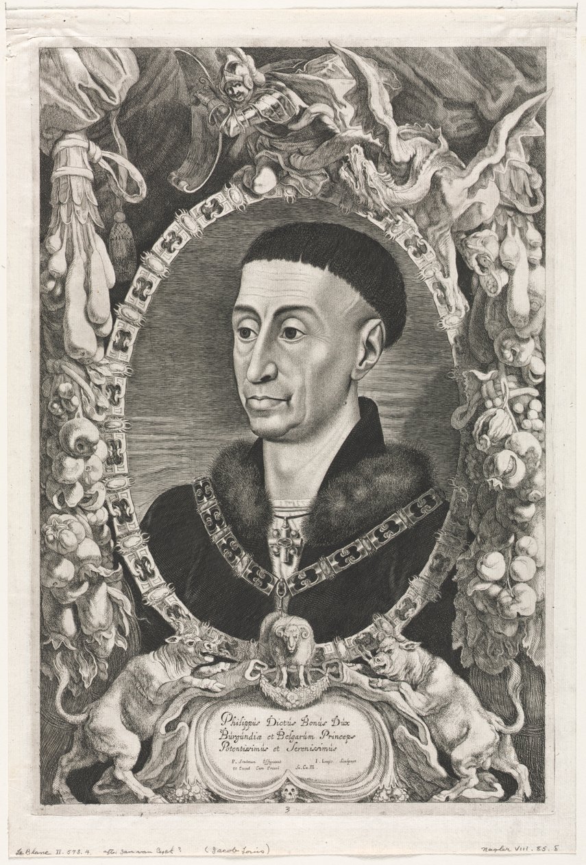 Filip Dobrý z Burgundska od Pieter Claesz. Soutman