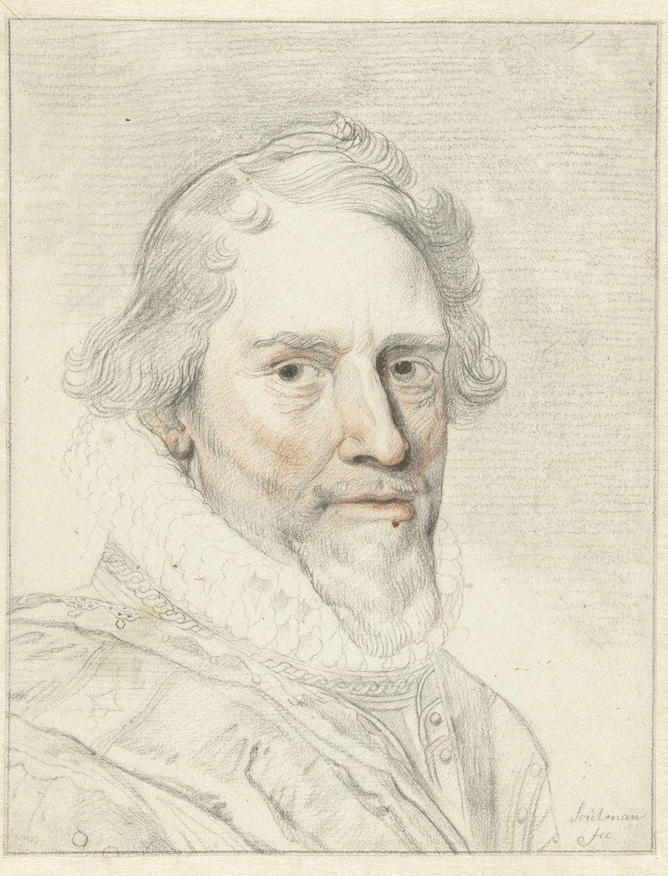 Portrét prince Mauritse od Pieter Claesz. Soutman