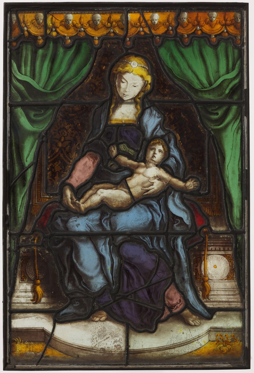 Okno s Madonnou s dítětem od Pieter Coecke van Aelst (I) (circle of)