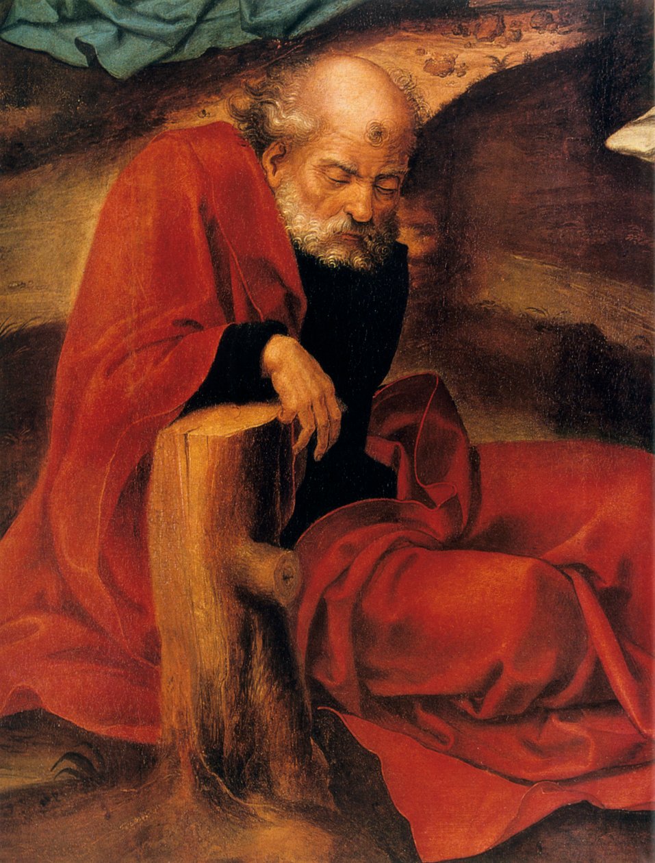 Agónie v zahradě, detail, 1527-1530. od Pieter Coecke van Aelst