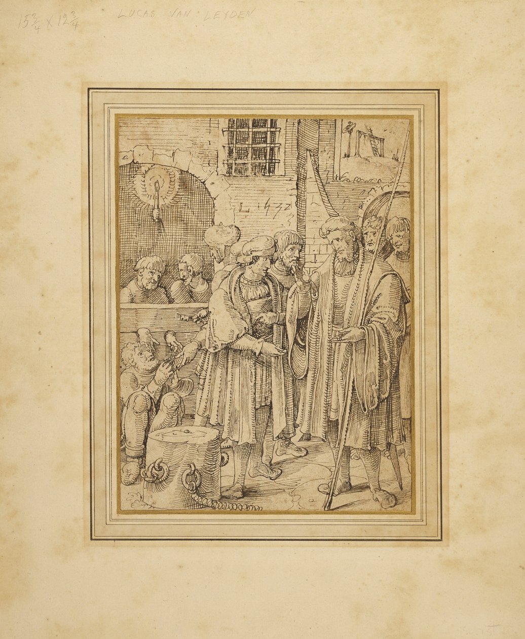 Sedm skutků milosrdenství: Osvobození vězňů od Pieter Cornelisz. (Kunst)