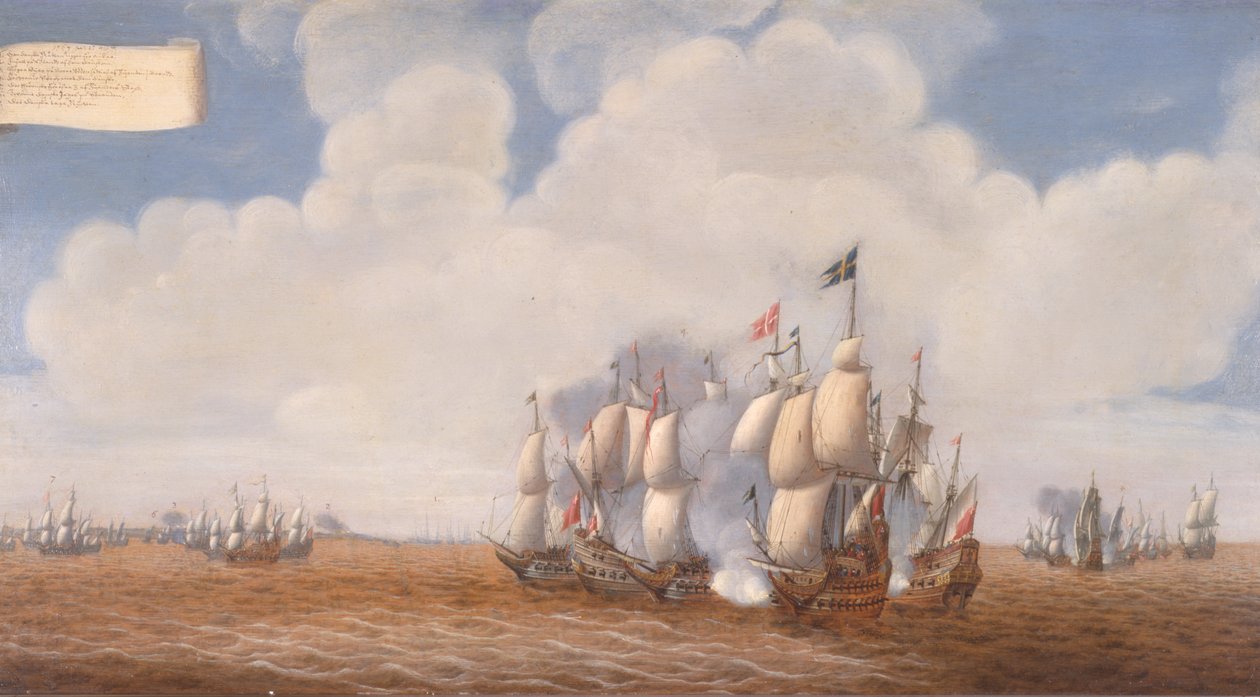 První bitva u Ölandu 31. května 1564, druhá polovina 17. od Pieter Cornelisz van Soest