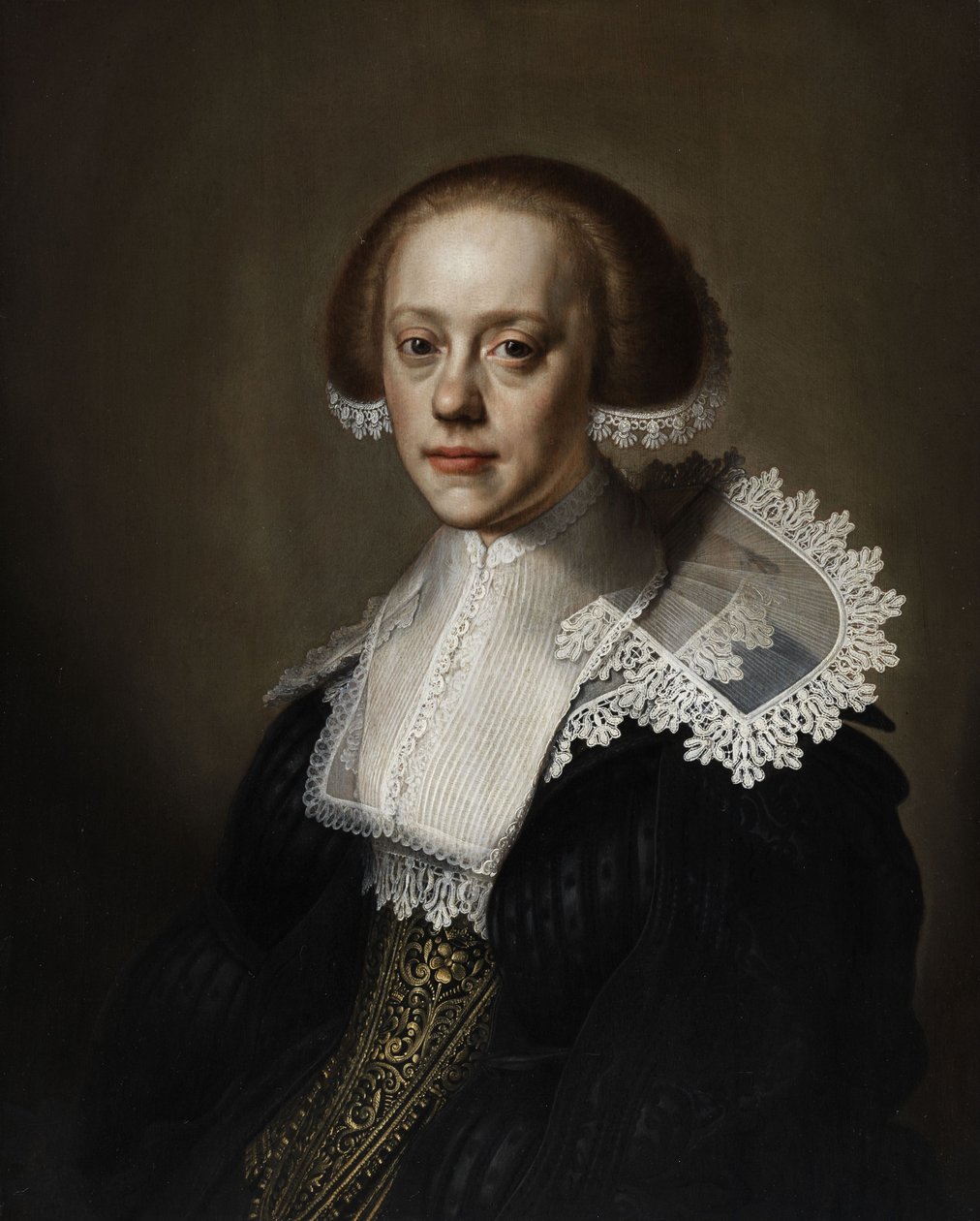 Portrét dámy od Pieter Dubordieu
