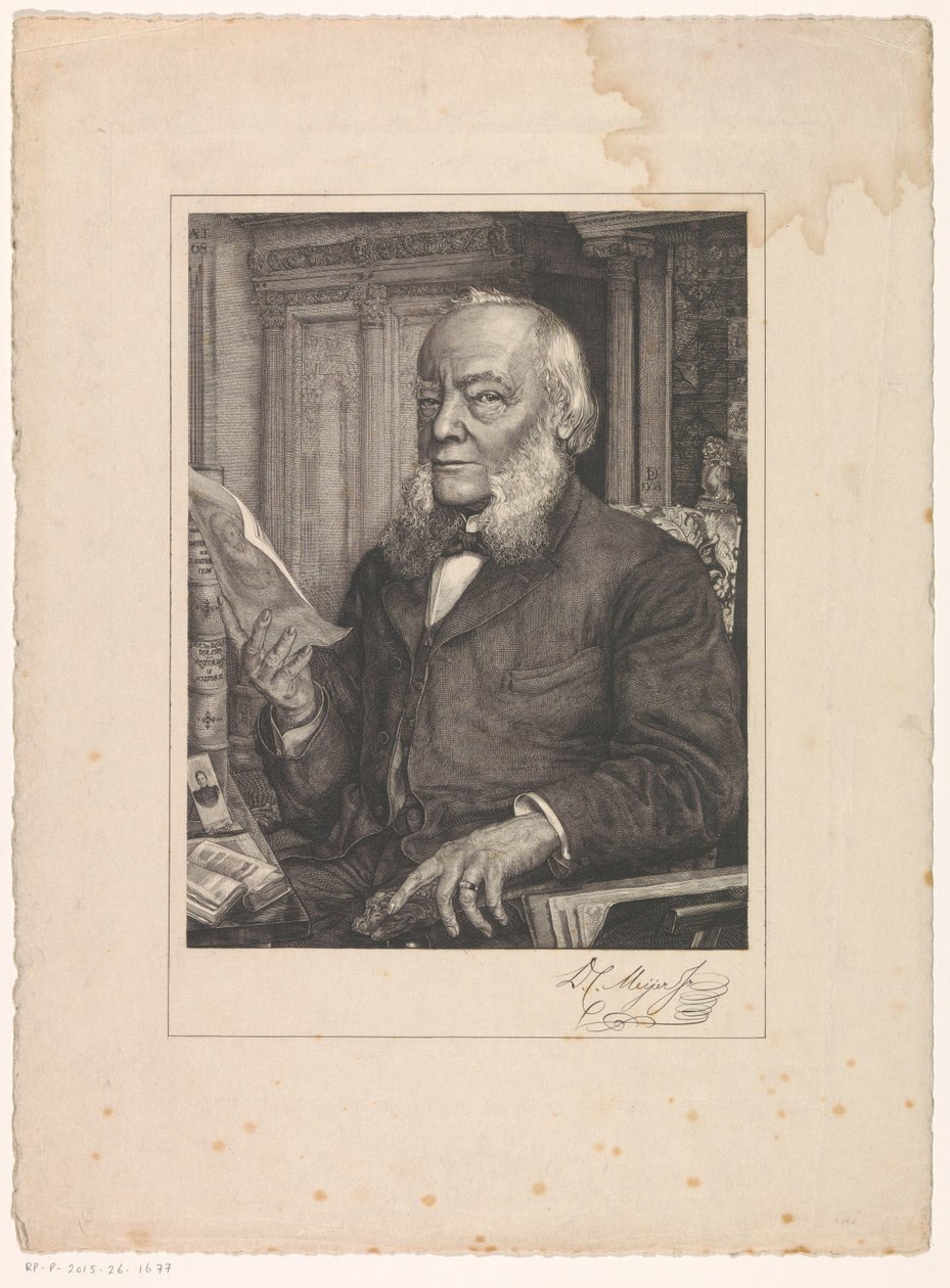 Portrét Dirka Christiana Meijera Jr. od Pieter Dupont
