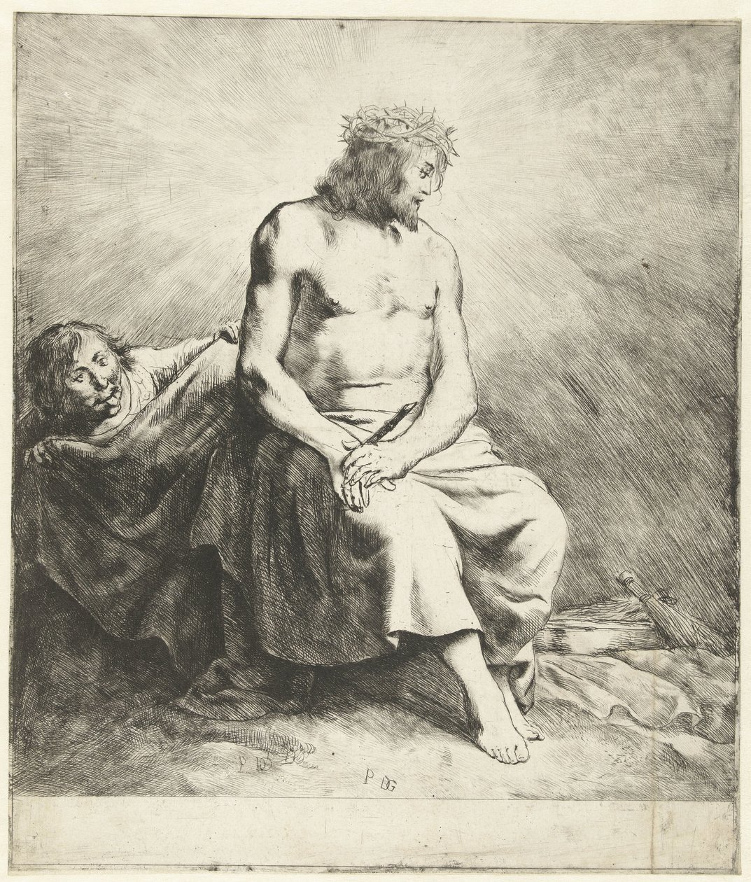 Výsměch Kristu od Pieter Fransz de Grebber