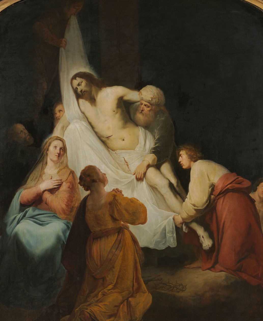 Sestup z kříže od Pieter Fransz de Grebber