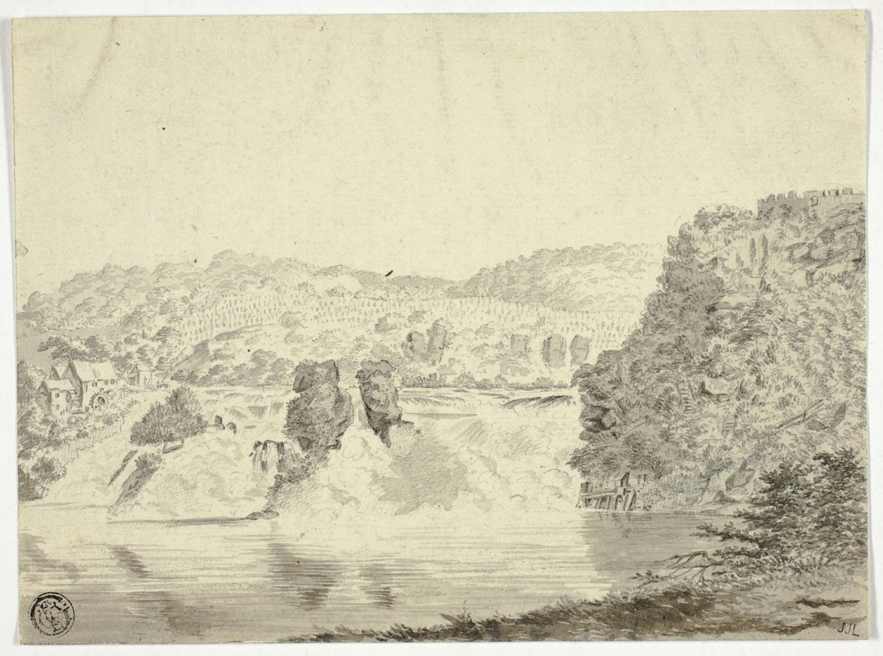 Vodopád Rhôny u Schafhausenu od Pieter Gaal