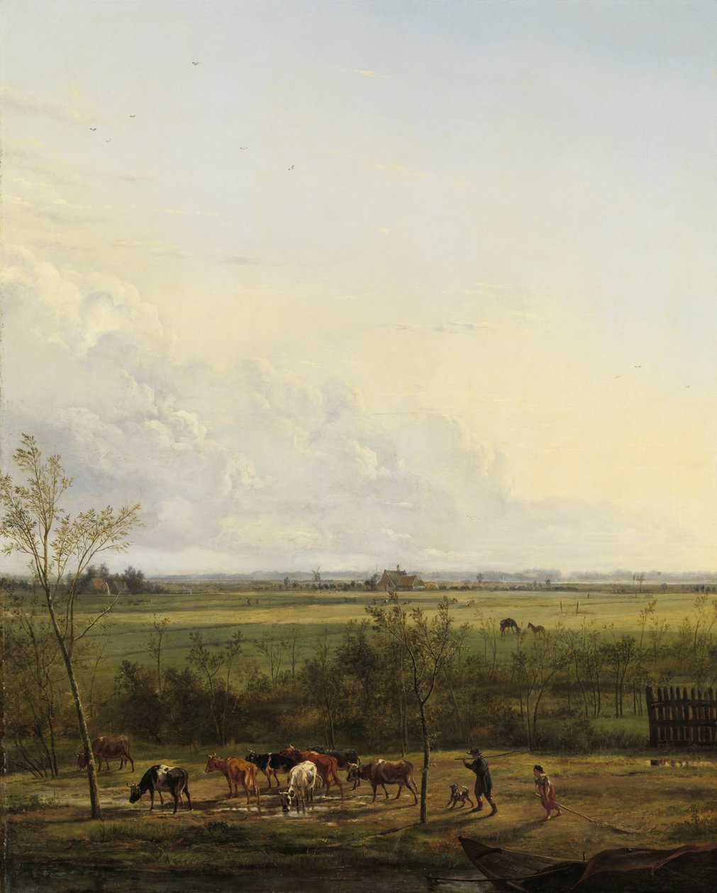 Pohled do dálky na Meadows v 