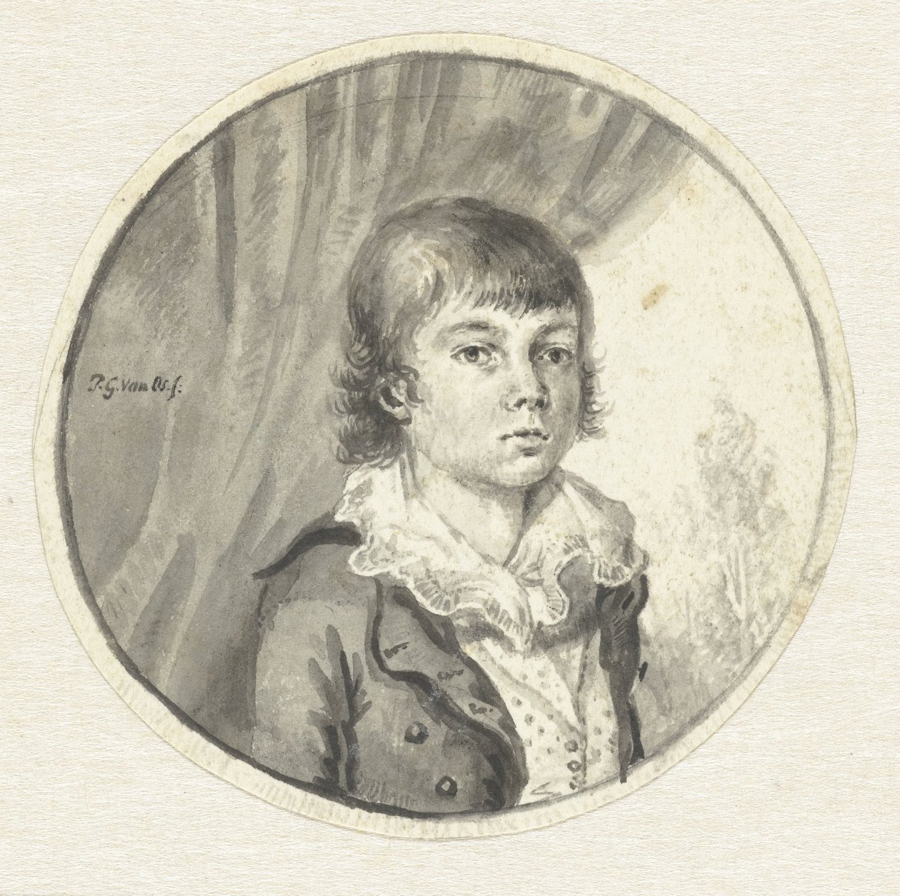 Portrét chlapce od Pieter Gerardus van Os