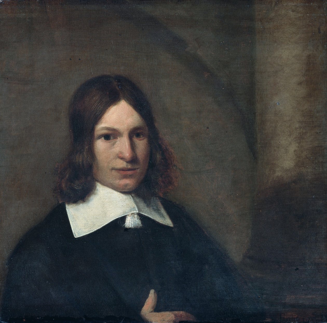 Portrét 19letého muže. Autoportrét, 1648-1649. od Pieter Hooch de