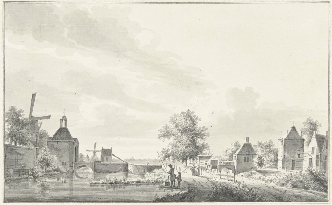 Benskoperská brána v IJsselsteinu od Pieter Jan van Liender