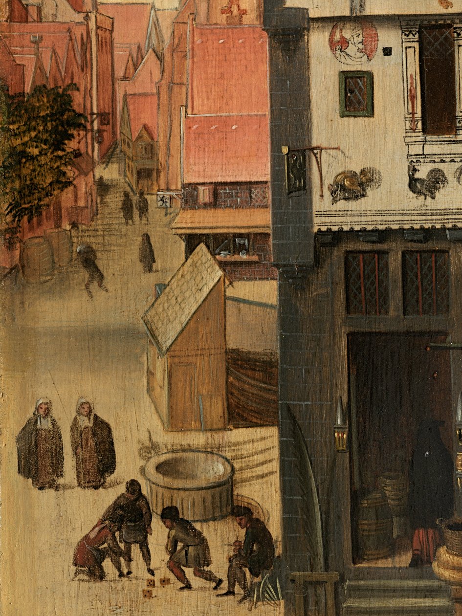 Detail portrétu Jacquemyne Buuck od Pieter Jansz. Pourbus