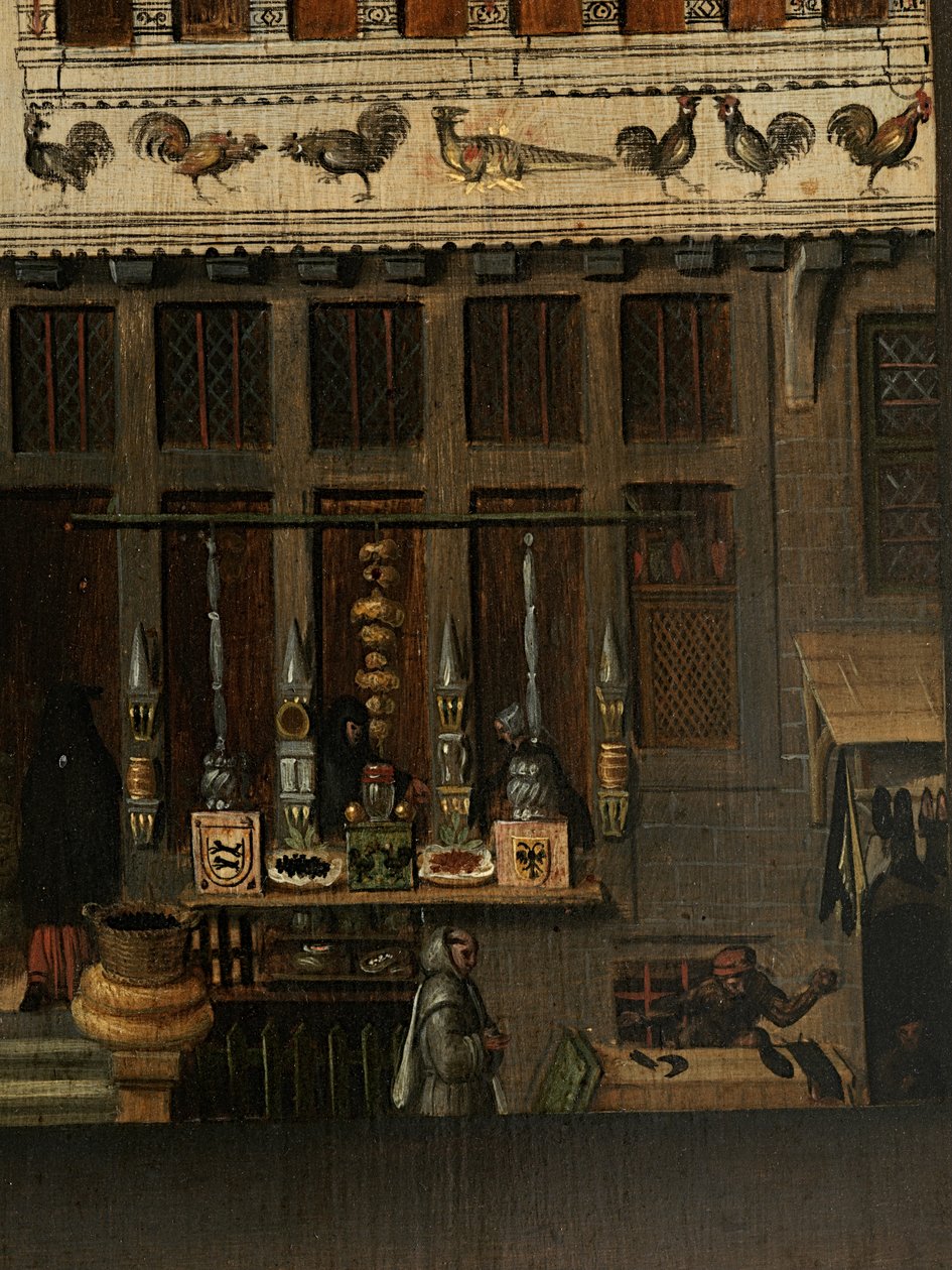 Detail portrétu Jacquemyne Buuck od Pieter Jansz. Pourbus