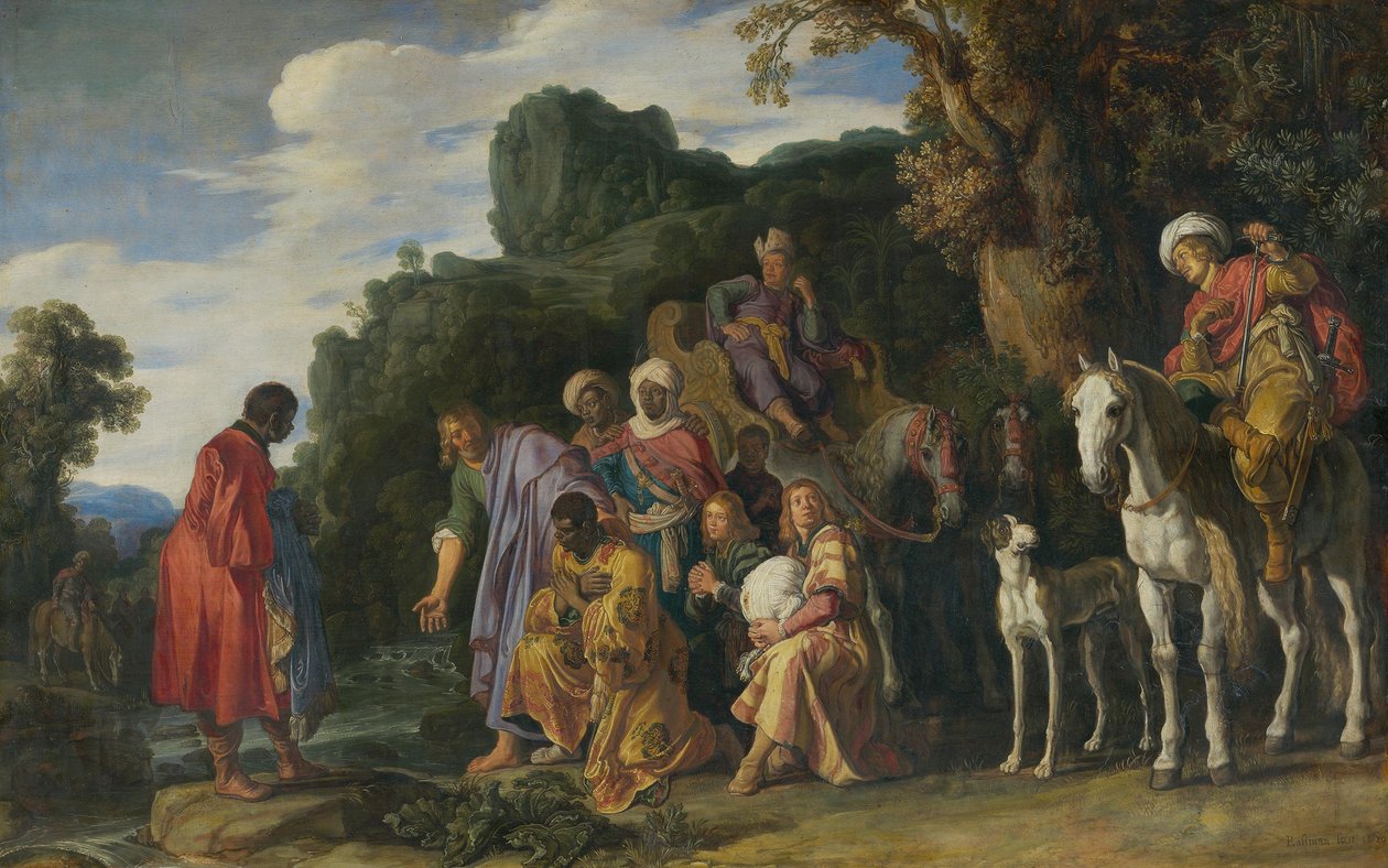 Křest etiopského komorníka od Pieter Lastman