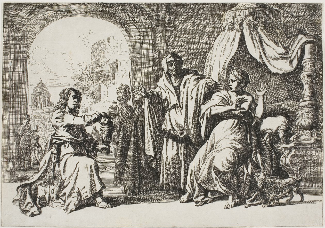 Sophonisba přijímá otrávený pohár od Pieter Lastman