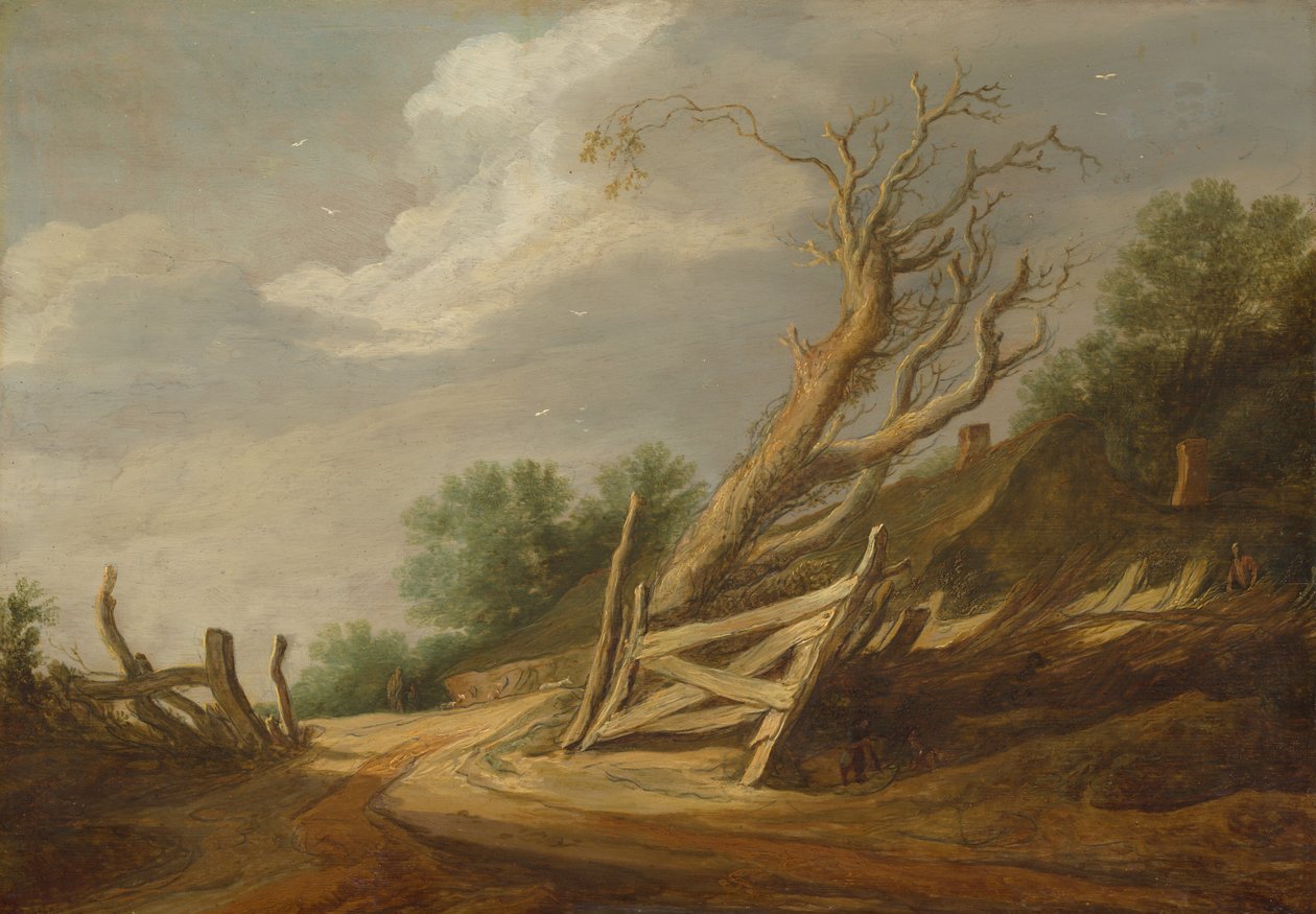 Krajina s otevřenou bránou, c. 16301635. od Pieter Molijn
