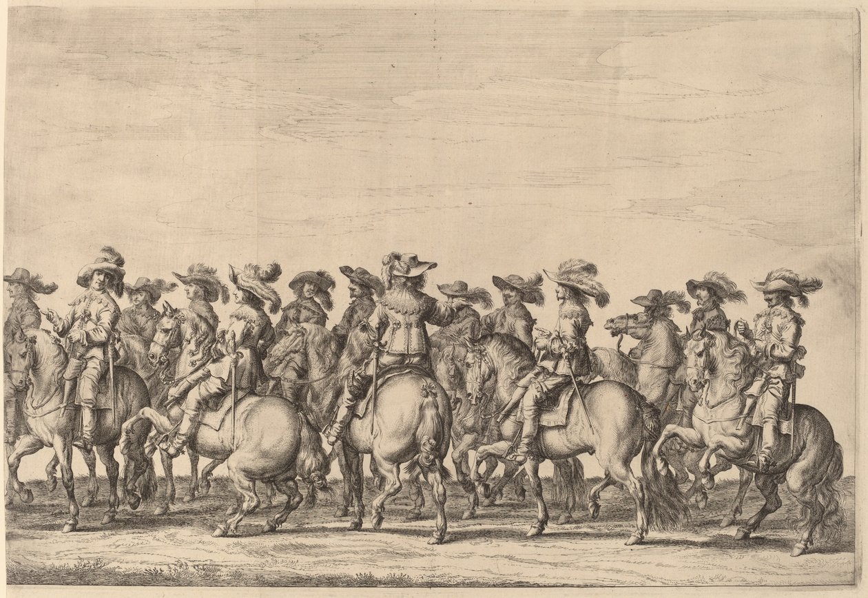 Vjezd Marie de Medici do Amsterdamu [deska 3 z 6] od Pieter Nolpe