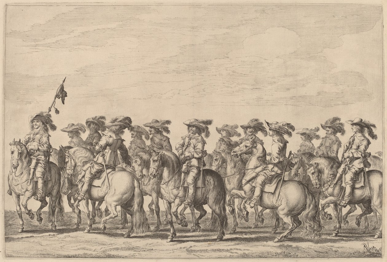 Vjezd Marie de Medici do Amsterdamu [deska 6 z 6] od Pieter Nolpe