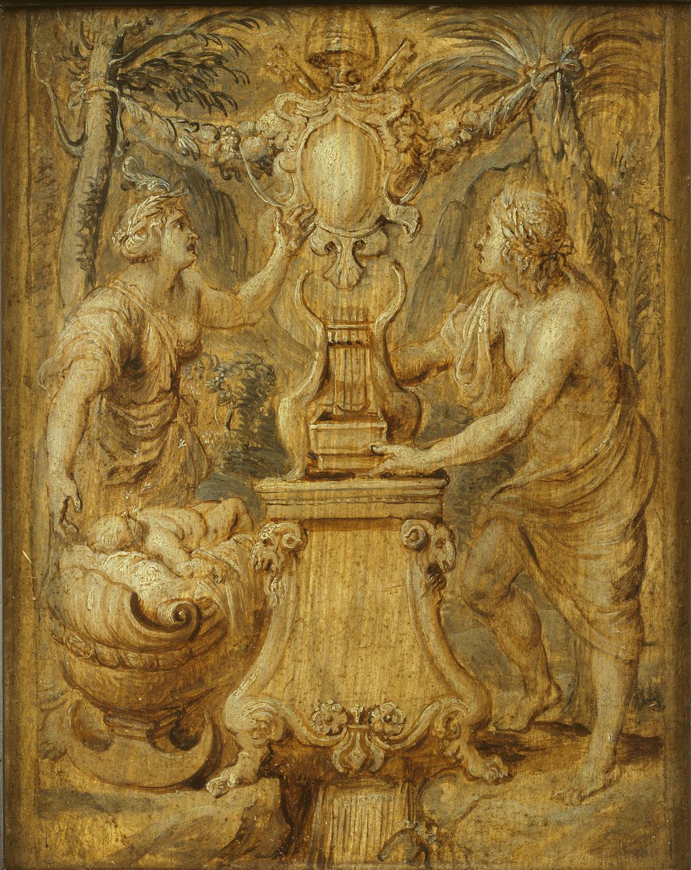 Obálka Matthiase Casimiris Sarbieviiho. Lyricorum Libri IV od Macieje Kazimierze Sarbiewského, 1632. od Pieter Paul Rubens