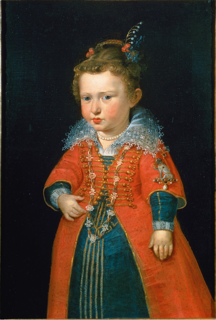 Eleonora Gonzaga 1598-1655 ve věku dvou let, ca. 1600. od Pieter Paul Rubens